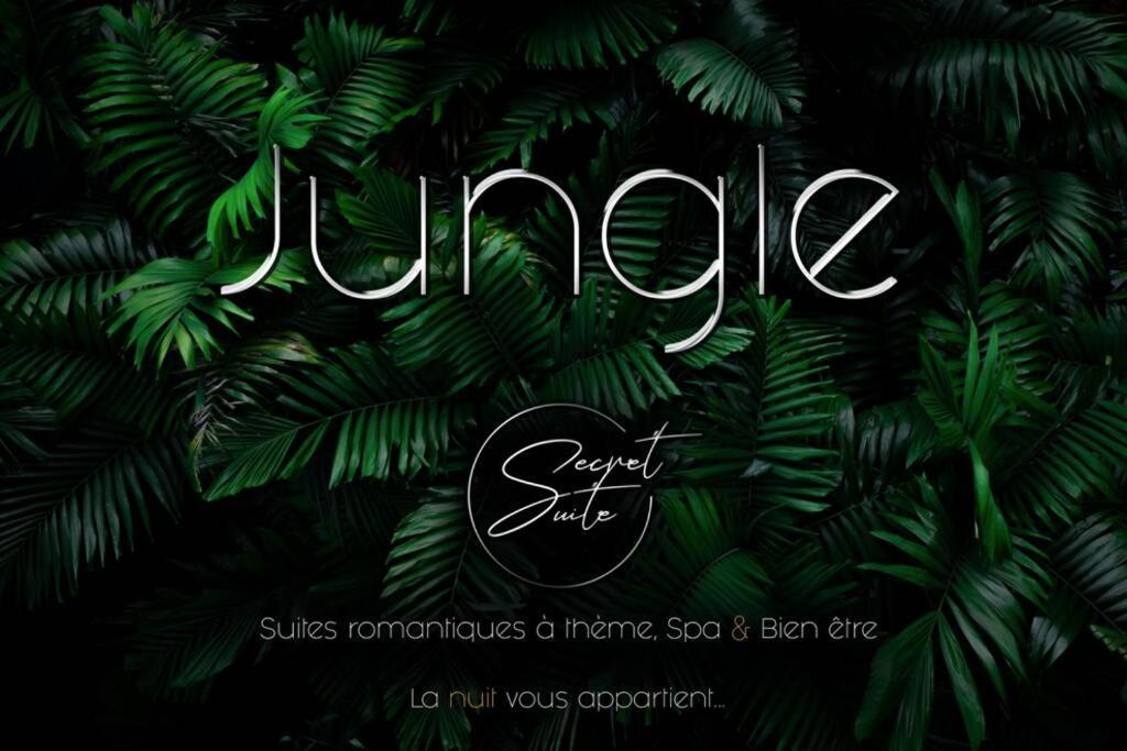 Secret Suite "Jungle" - Jacuzzi Privatif - Gare Rer C - Proche Paris ブレティニー・シュル・オルジュ エクステリア 写真